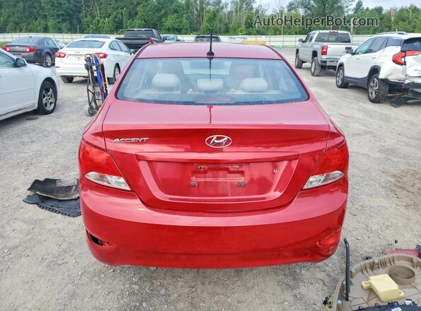 KMHCT4AE0GU969771 2016 HYUNDAI ACCENT Red Vista trasera