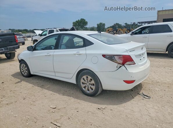 KMHCT4AE0GU981080 2016 HYUNDAI ACCENT White Rear left
