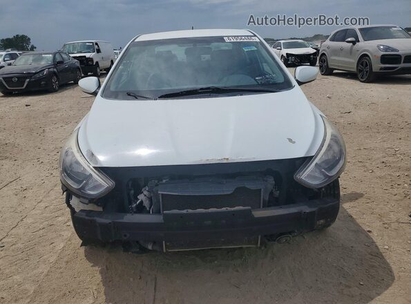 KMHCT4AE0GU981080 2016 HYUNDAI ACCENT White Front view