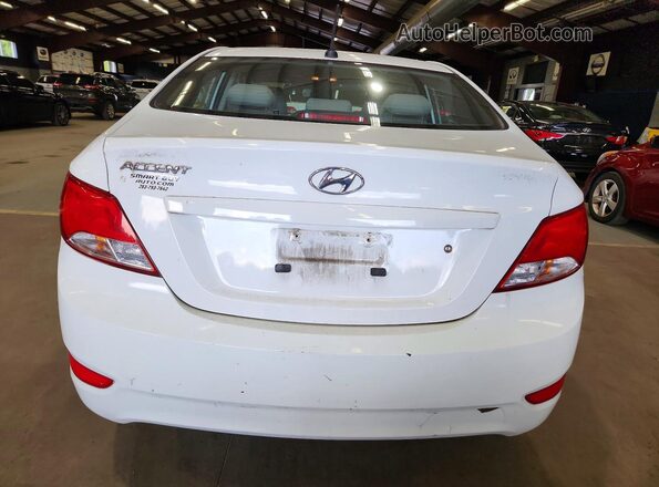 KMHCT4AE0HU175080 2017 HYUNDAI ACCENT Белый Вид подкапотного пространства