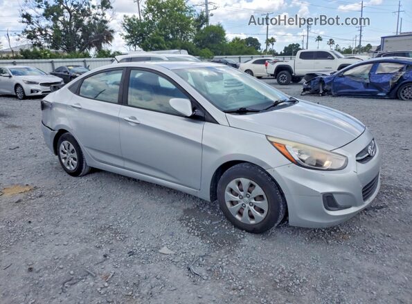KMHCT4AE0HU247315 2017 HYUNDAI ACCENT Gray Front right