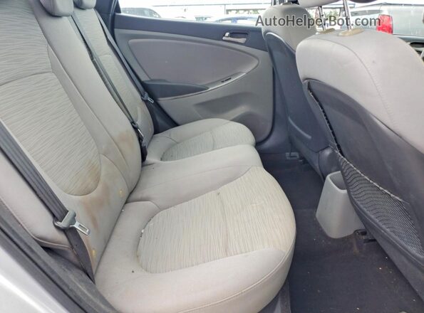 KMHCT4AE0HU247315 2017 HYUNDAI ACCENT Gray Rear seats view