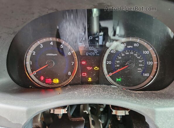KMHCT4AE0HU355403 2017 HYUNDAI ACCENT Black Vista del cuadro de instrumentos