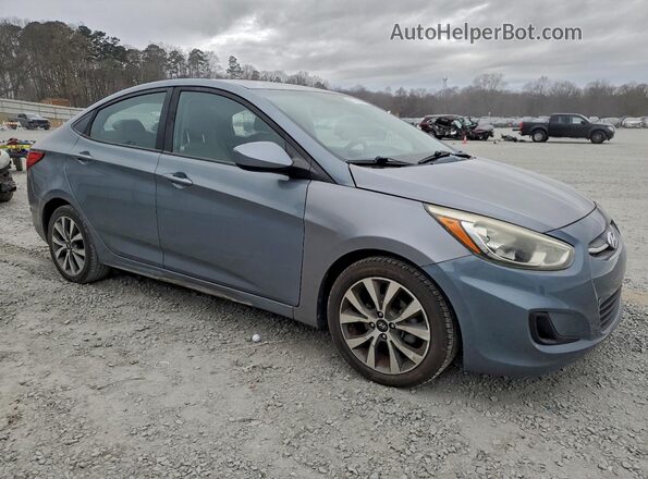 KMHCT4AE0HU373688 2017 HYUNDAI ACCENT Gray Front right