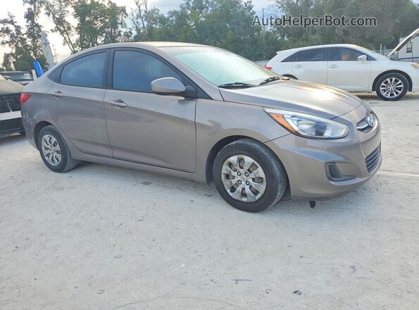 KMHCT4AE0HU388949 2017 HYUNDAI ACCENT Gray Dashboard view