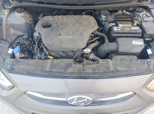 KMHCT4AE0HU388949 2017 HYUNDAI ACCENT Gray 
