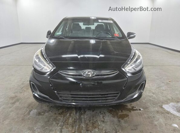 KMHCT4AE1GU060051 2016 HYUNDAI ACCENT Черный Вид спереди