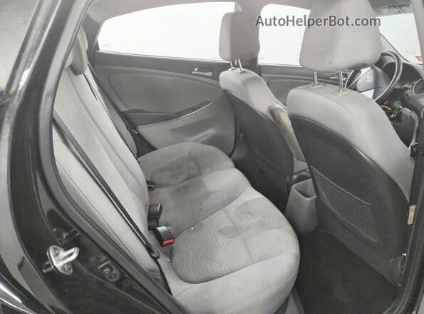 KMHCT4AE1GU060051 2016 HYUNDAI ACCENT Черный Вид задних сидений