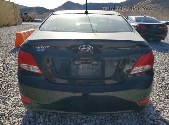 KMHCT4AE1GU110947 2016 HYUNDAI ACCENT Black Vista trasera