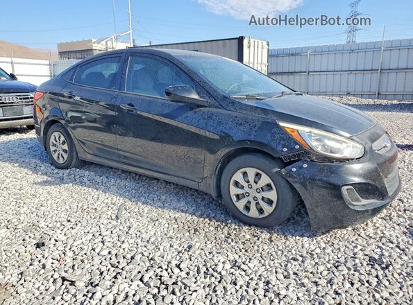 KMHCT4AE1GU110947 2016 HYUNDAI ACCENT Black Delantero derecho