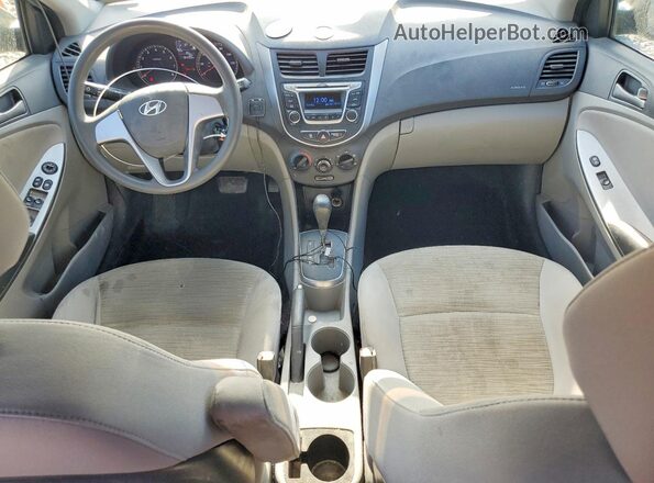 KMHCT4AE1GU110947 2016 HYUNDAI ACCENT Black Vista del salpicadero