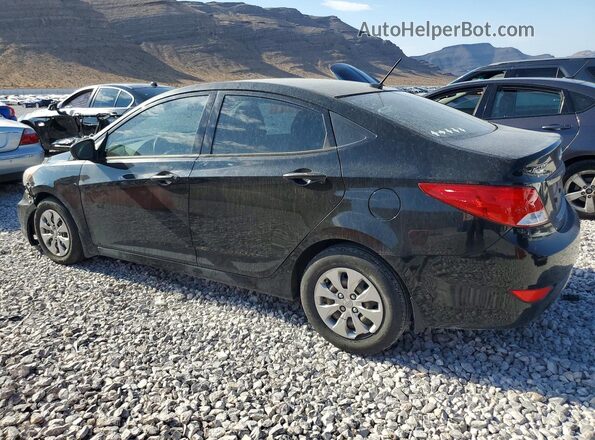 KMHCT4AE1GU110947 2016 HYUNDAI ACCENT Black Trasero izquierdo