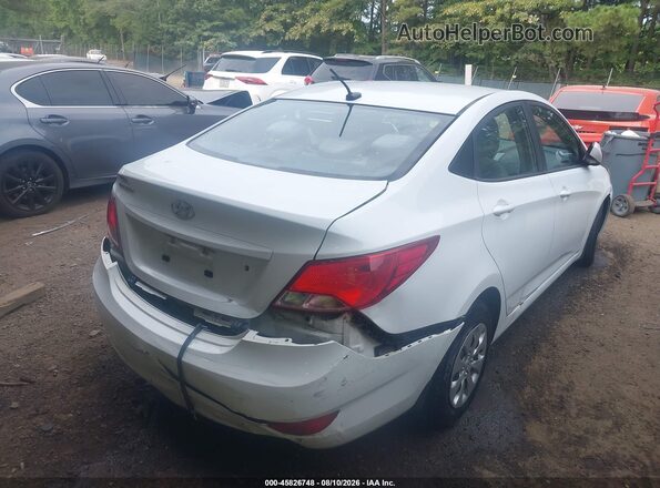 KMHCT4AE1GU111483 2016 HYUNDAI ACCENT Белый Задняя правая четверть