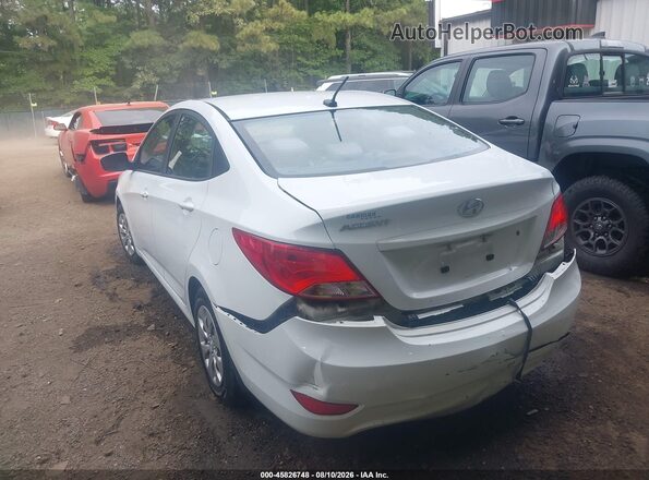 KMHCT4AE1GU111483 2016 HYUNDAI ACCENT Белый Задняя левая четверть