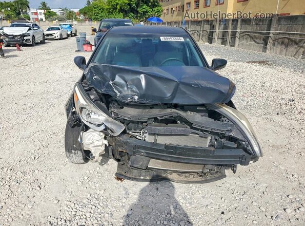 KMHCT4AE1GU120376 2016 HYUNDAI ACCENT Black Front view