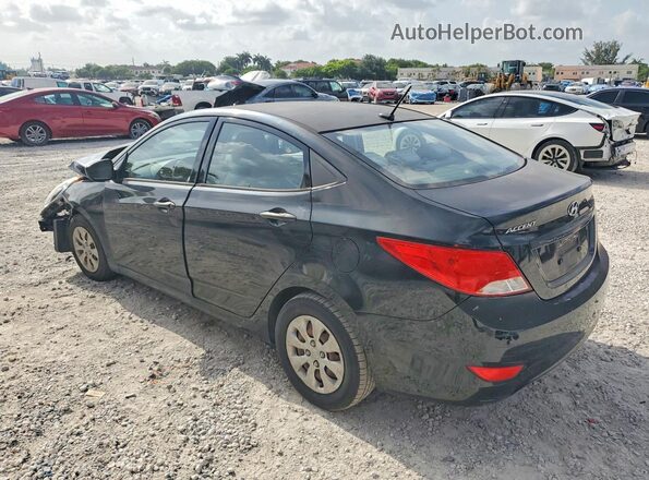 KMHCT4AE1GU120376 2016 HYUNDAI ACCENT Black Rear left
