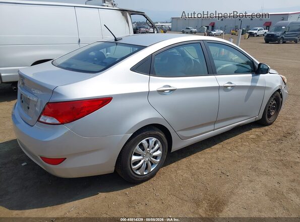 KMHCT4AE1GU981251 2016 HYUNDAI ACCENT Silver Trasero derecho