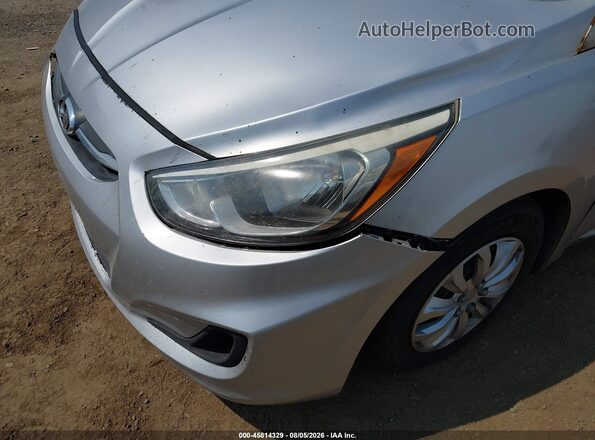 KMHCT4AE1GU981251 2016 HYUNDAI ACCENT Silver Vista del cuadro de instrumentos