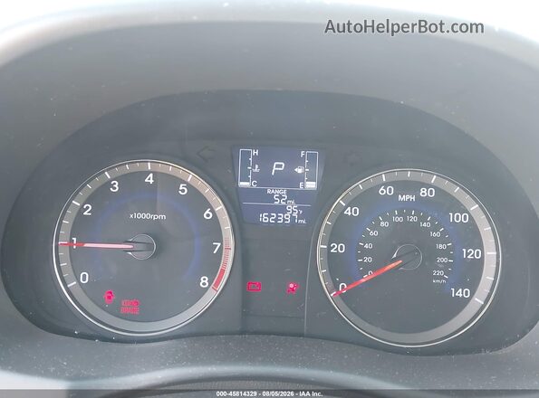 KMHCT4AE1GU981251 2016 HYUNDAI ACCENT Silver Vista de los asientos traseros