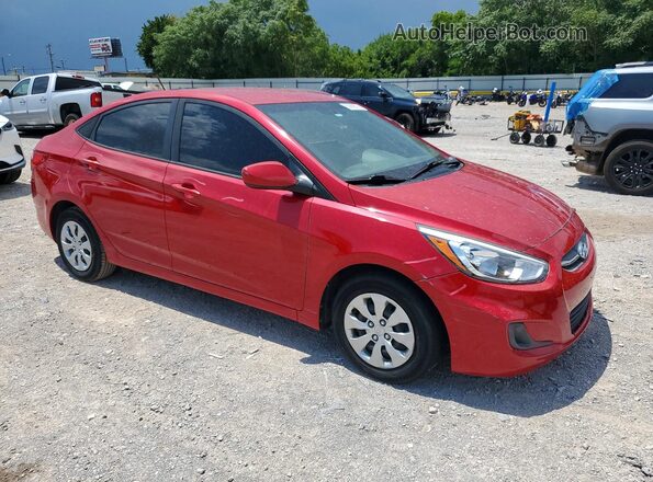KMHCT4AE1HU185648 2017 HYUNDAI ACCENT Red Առջևի աջ