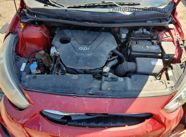 KMHCT4AE1HU187934 2017 HYUNDAI ACCENT Red 