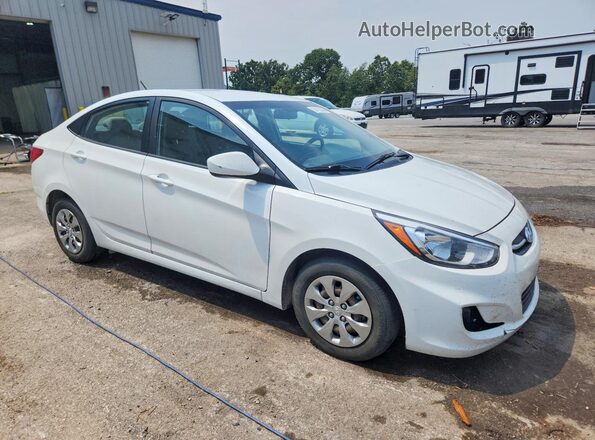 KMHCT4AE1HU272336 2017 HYUNDAI ACCENT White Առջևի աջ