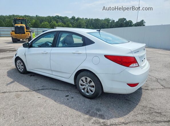 KMHCT4AE1HU272336 2017 HYUNDAI ACCENT White Հետևի ձախ