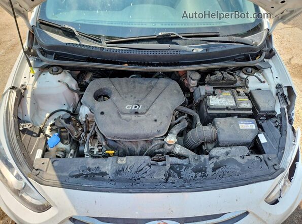 KMHCT4AE1HU272336 2017 HYUNDAI ACCENT White Սալոնի հետևի տեսք