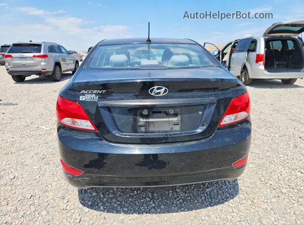 KMHCT4AE2GU021016 2016 HYUNDAI ACCENT Gray Вид ззаду