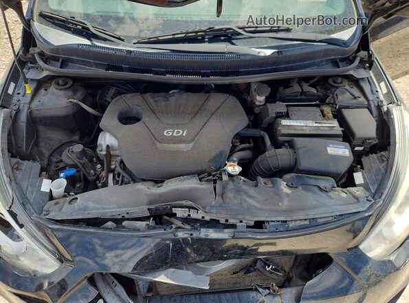 KMHCT4AE2GU021016 2016 HYUNDAI ACCENT Gray Вид задньої частини салону