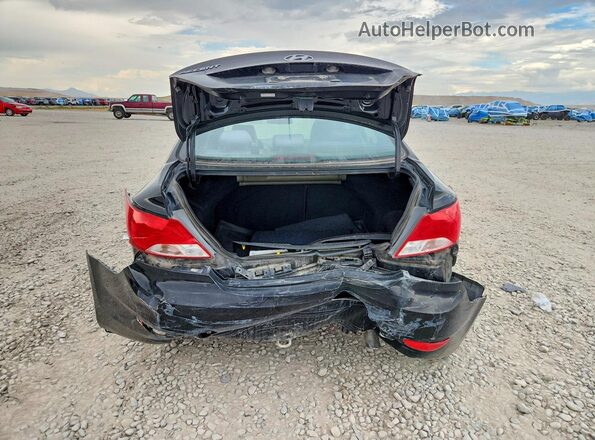 KMHCT4AE2GU117700 2016 HYUNDAI ACCENT Black Вид ззаду