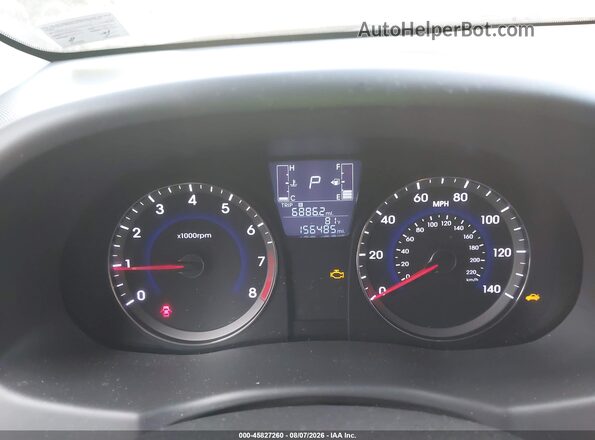 KMHCT4AE2GU136585 2016 HYUNDAI ACCENT Черный Вид задних сидений