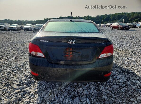 KMHCT4AE2HU176022 2017 HYUNDAI ACCENT Black Widok z tyłu