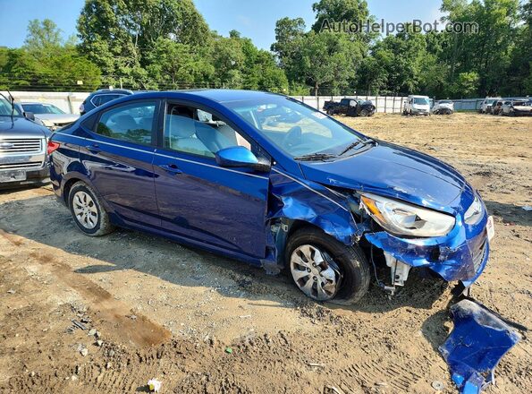 KMHCT4AE2HU308700 2017 HYUNDAI ACCENT Blue Առջևի աջ