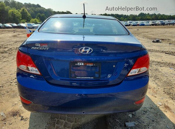KMHCT4AE2HU308700 2017 HYUNDAI ACCENT Blue Հետևի տեսք