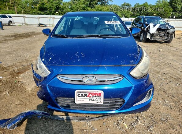 KMHCT4AE2HU308700 2017 HYUNDAI ACCENT Blue Դիմացի տեսք
