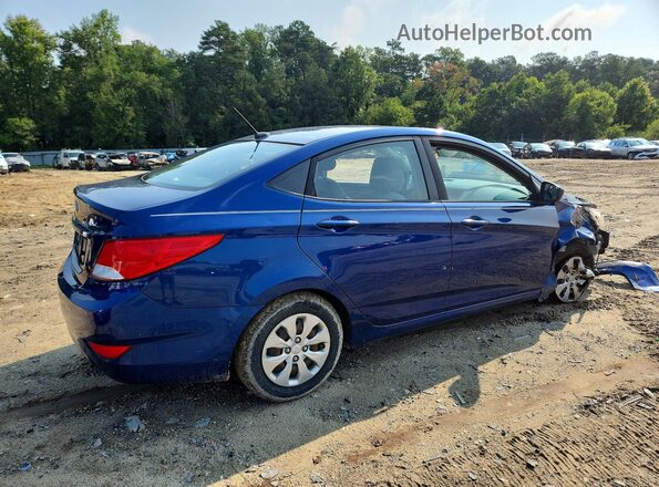KMHCT4AE2HU308700 2017 HYUNDAI ACCENT Blue Հետևի աջ