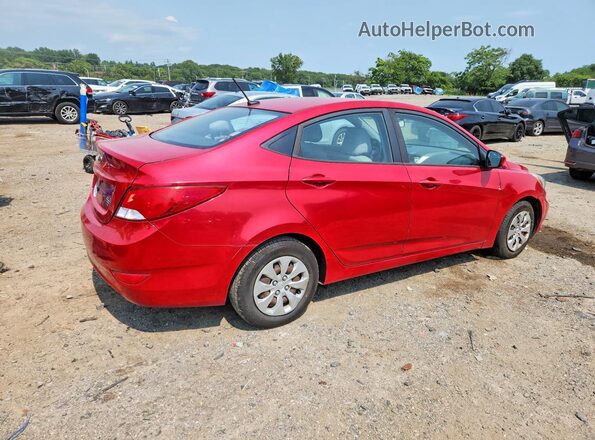 KMHCT4AE2HU345598 2017 HYUNDAI ACCENT Red Tył prawy