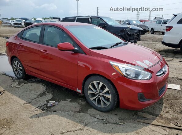 KMHCT4AE2HU373790 2017 HYUNDAI ACCENT Red Delantero derecho