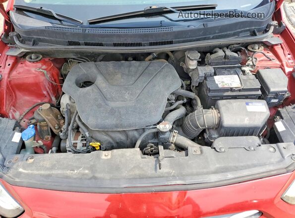 KMHCT4AE2HU373790 2017 HYUNDAI ACCENT Red Vista interior trasera