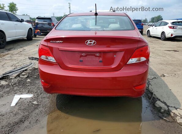 KMHCT4AE2HU373790 2017 HYUNDAI ACCENT Red Vista trasera