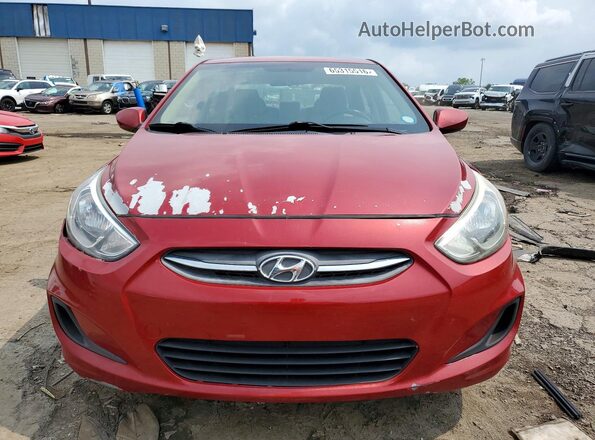 KMHCT4AE2HU373790 2017 HYUNDAI ACCENT Red Vista frontal