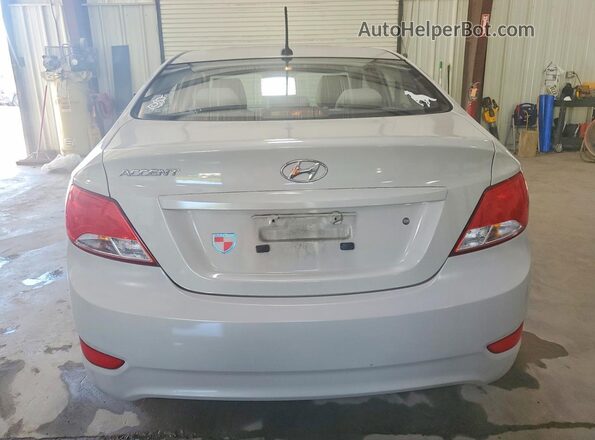 KMHCT4AE3GU060682 2016 HYUNDAI ACCENT Cream Вид ззаду
