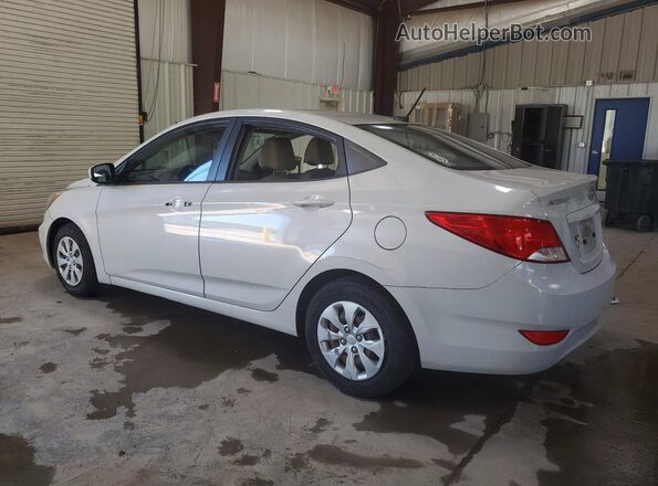 KMHCT4AE3GU060682 2016 HYUNDAI ACCENT Cream Задня ліва чверть