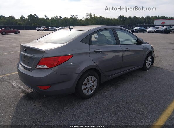 KMHCT4AE3GU960160 2016 HYUNDAI ACCENT Gray Tył prawy