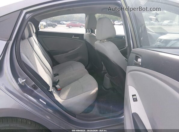 KMHCT4AE3GU960160 2016 HYUNDAI ACCENT Gray Widok naklejki z numerem VIN