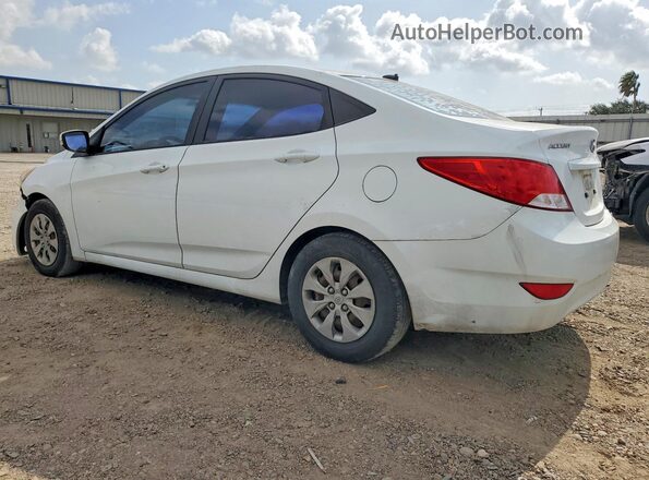 KMHCT4AE3GU970168 2016 HYUNDAI ACCENT White Tył lewy