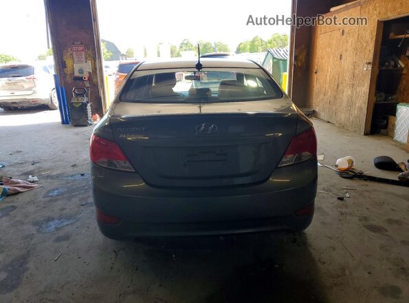 KMHCT4AE3GU997628 2016 HYUNDAI ACCENT Gray უკანა ხედი