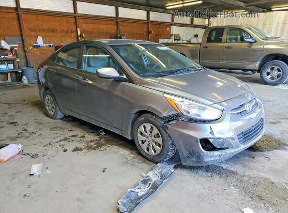 KMHCT4AE3GU997628 2016 HYUNDAI ACCENT Gray წინა მარჯვენა