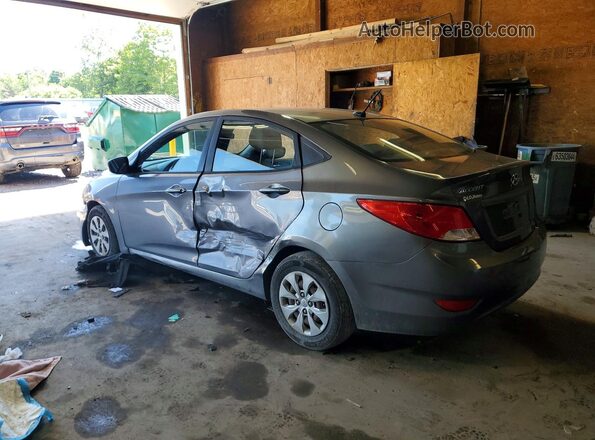 KMHCT4AE3GU997628 2016 HYUNDAI ACCENT Gray უკანა მარცხენა